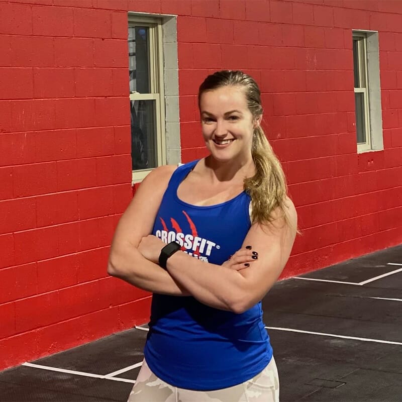 Bridget coach at CrossFit Nashua
